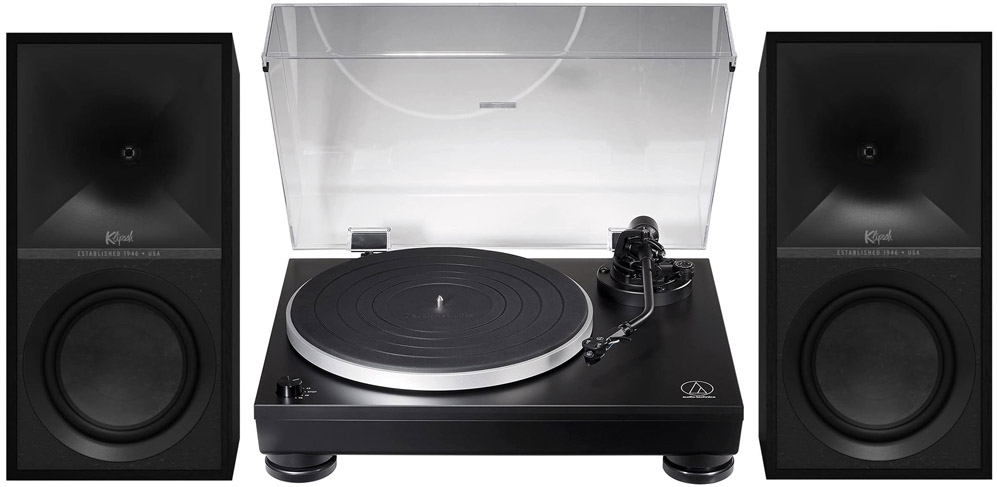 Audio Technica AT-LP5X + Klipsch The Sevens